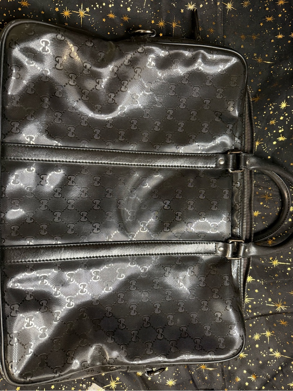 Gucci Black GG Briefcase - Picture 3 of 10